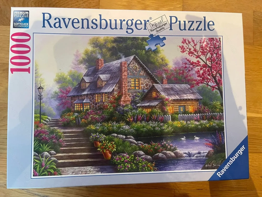 Ravensburger Puzzle - romantisches Cottage
