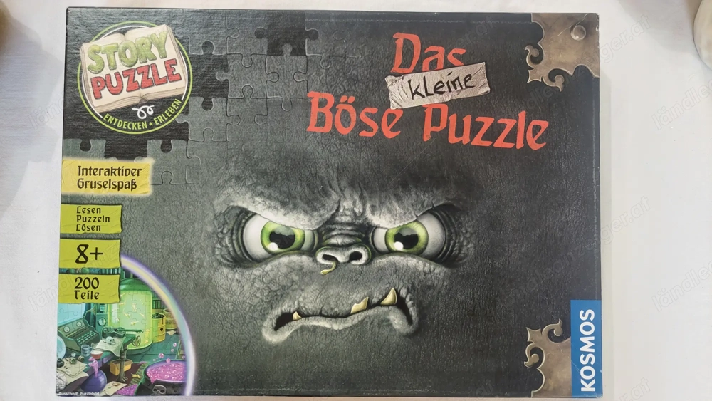 Buchreihe u Puzzle "das kleine böse Buch"