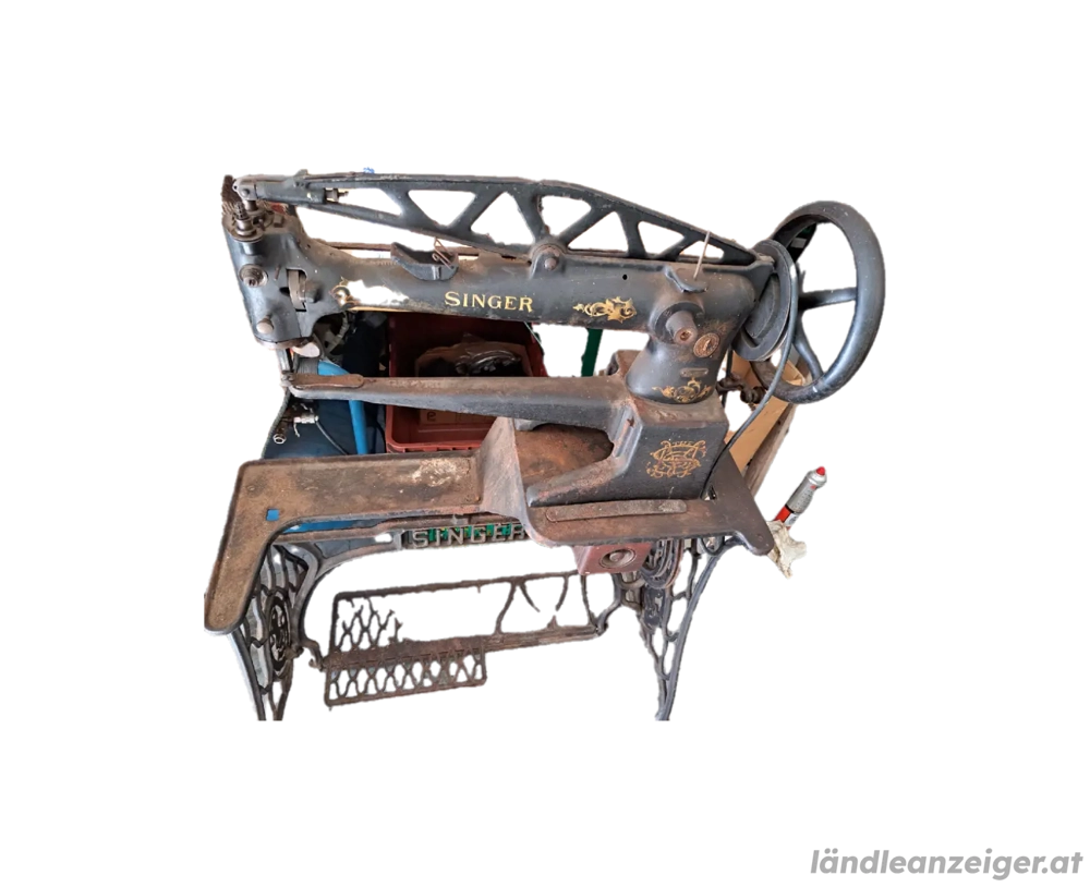 Leder-Nähmaschinen, Originalzustand 