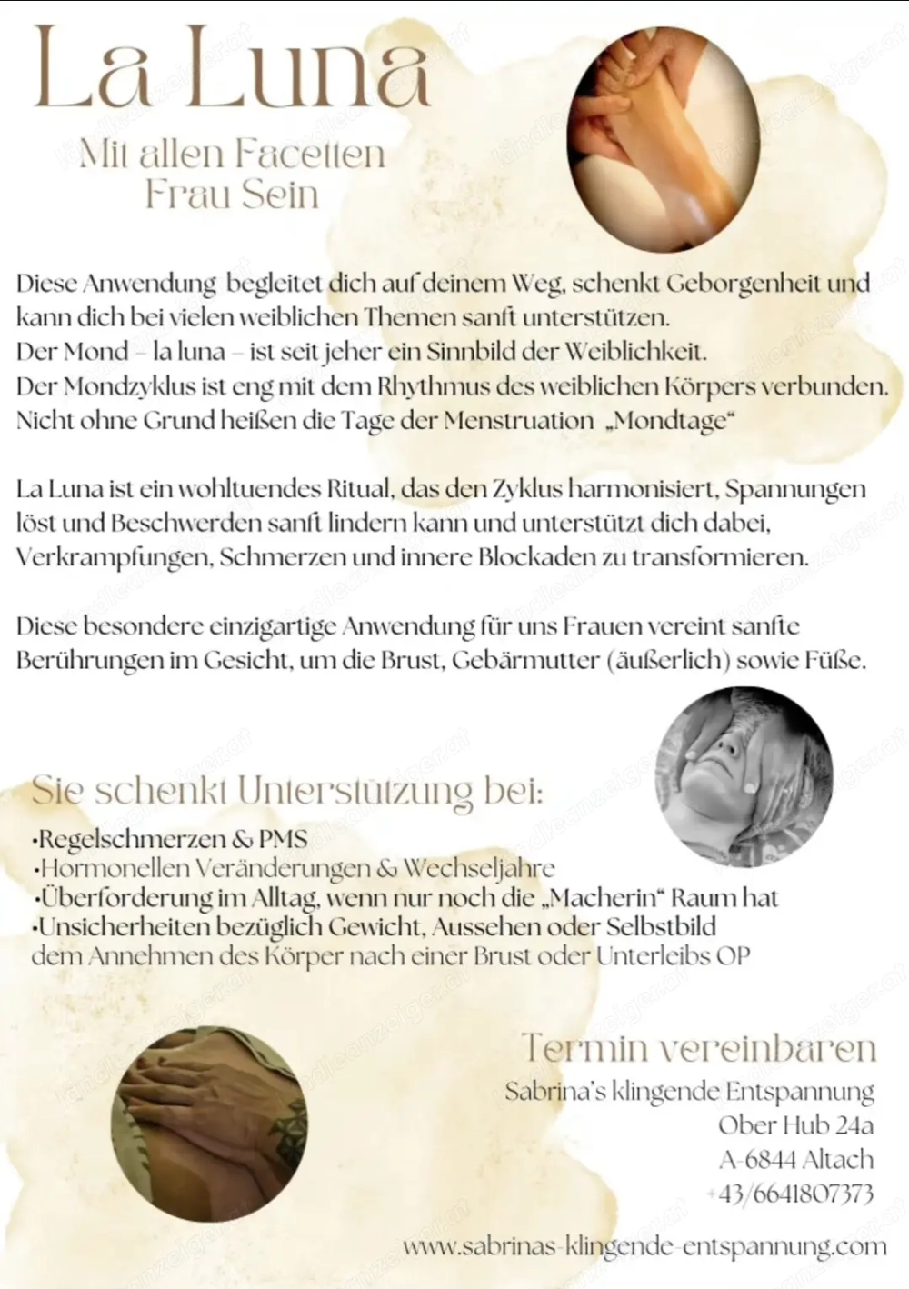La Luna mit allen Facetten Frau Sein