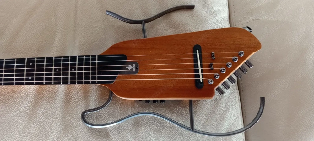 ultraleicht & wie neu: Silent Guitar Donner HUSH I Mahagoni 