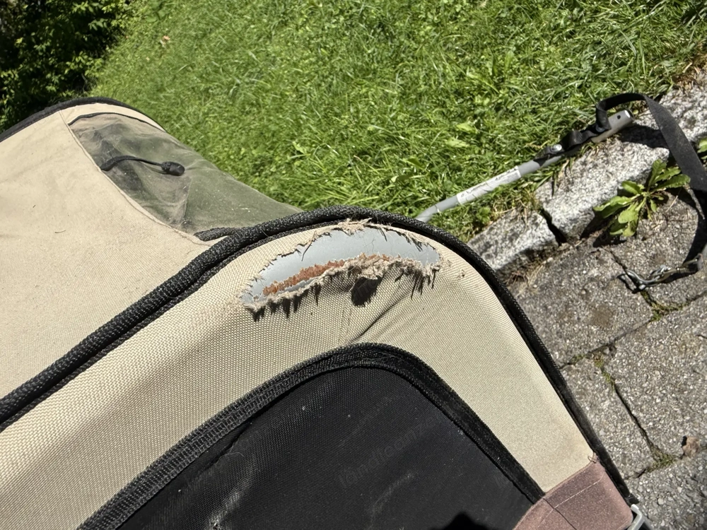 Gut erhaltene Hunde Anhänger