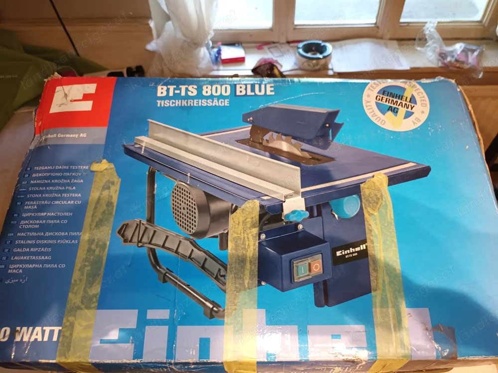 Tischsäge Einhell bt ts 800 blue
