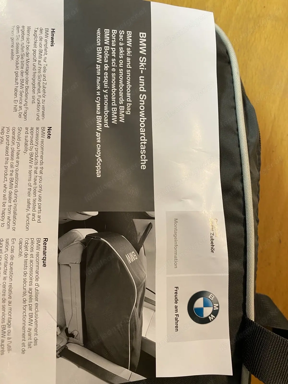 BMW Ski- und Snowboardtasche