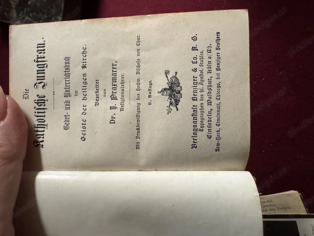 Gebetsbücher u Sterbebilder 