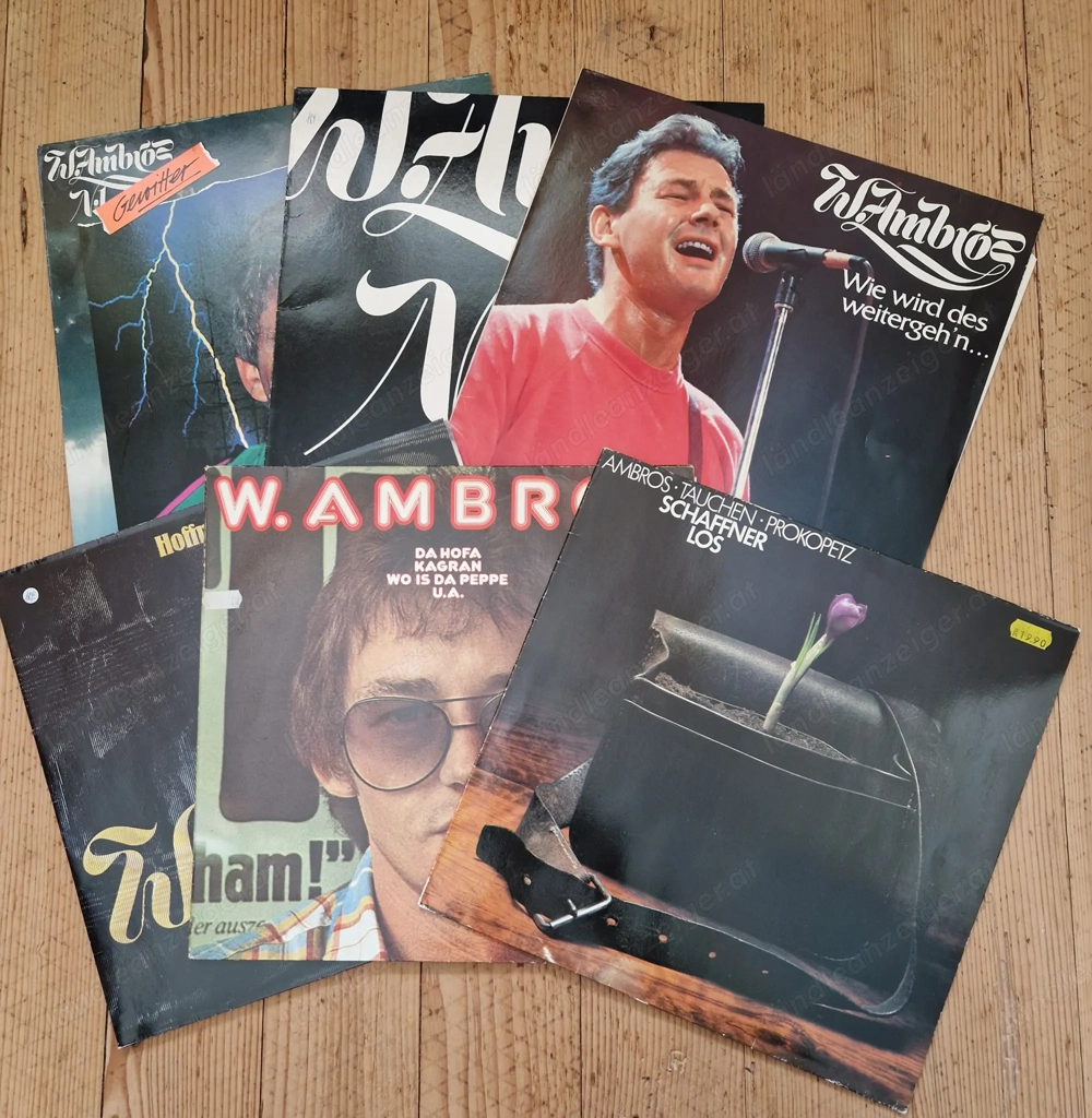 Wolfgang Ambros - 6 LPs