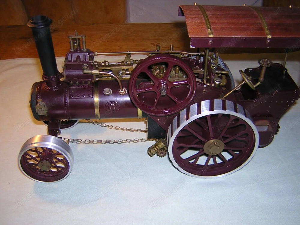 Regner Dampftraktor Dampfmaschine 1:16 sehr schön, ca. 1985