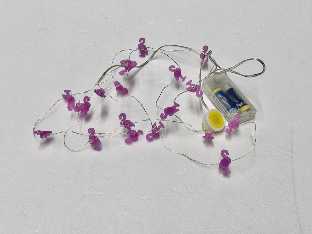 LED Flamingo Lichterkette Dekoration