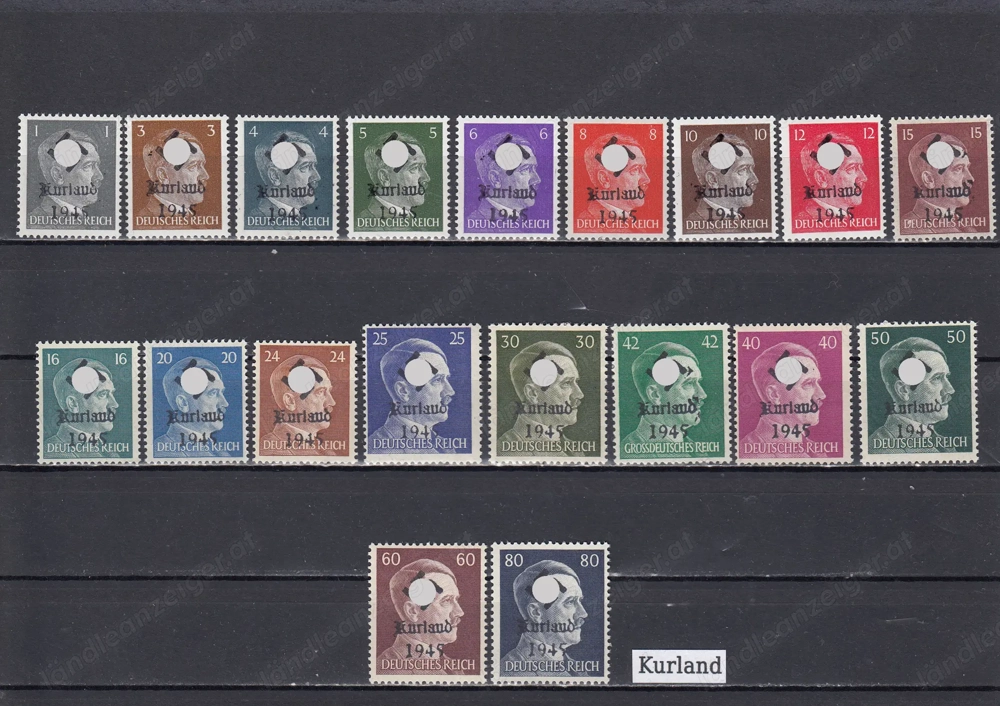 Briefmarken EU Lokalausgaben Postfrisch