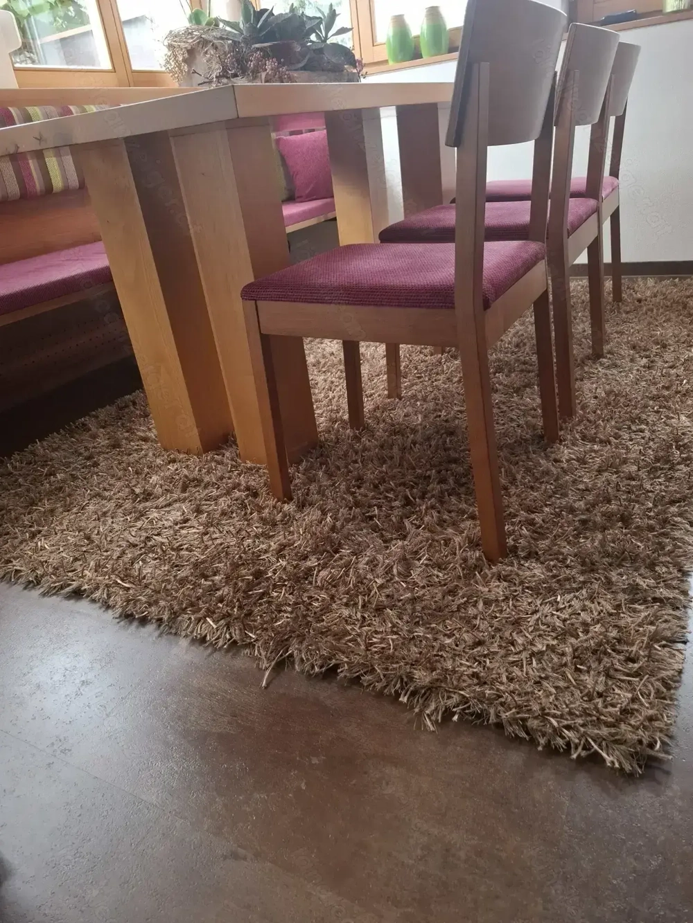 Teppich schokobraun 2.25 x 1.60 m