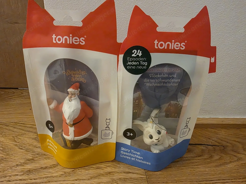 TAUSCHE Tonie Weihnachtsmann & Co KG und Adventskalender Flöckchen