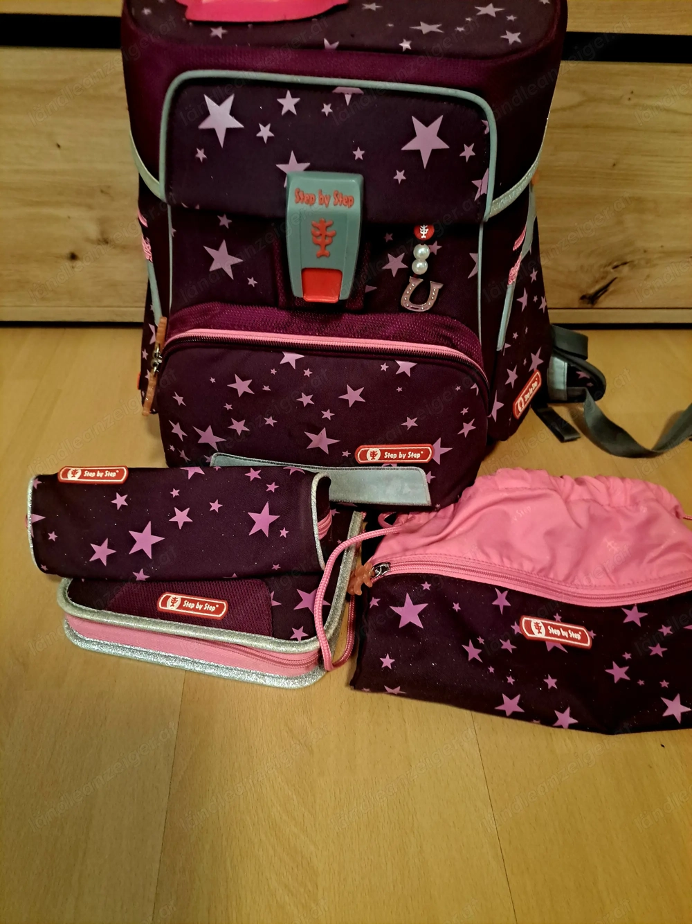 Schultasche step by step