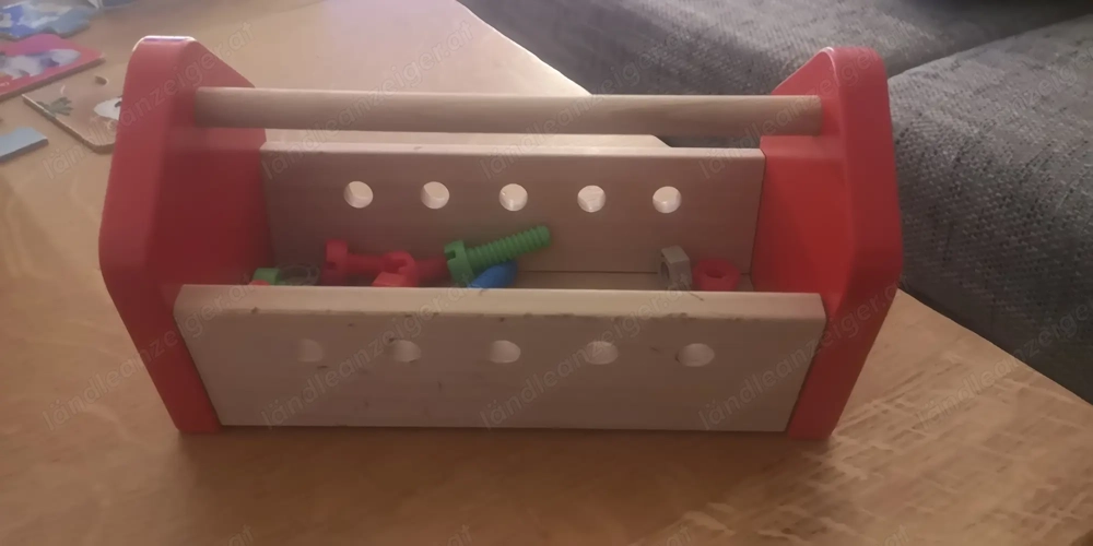 Eichhorn Werkzeugkiste und Auto Bastelset