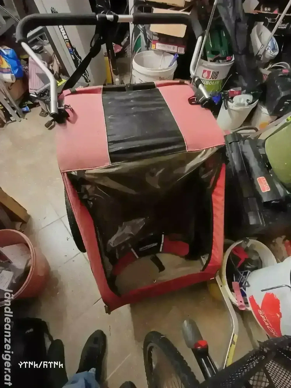 Kinderwagen für Fahrrad 