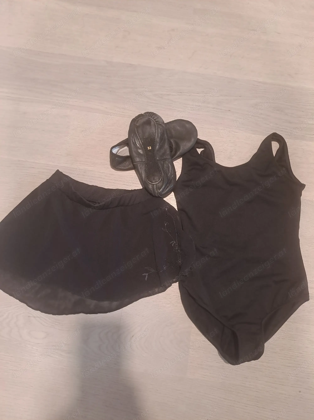 Tanz-Set in schwarz für 8 bis 10 Jährige Mädchen