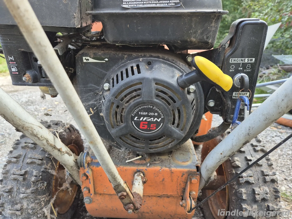 Schneefräse funktioniert 