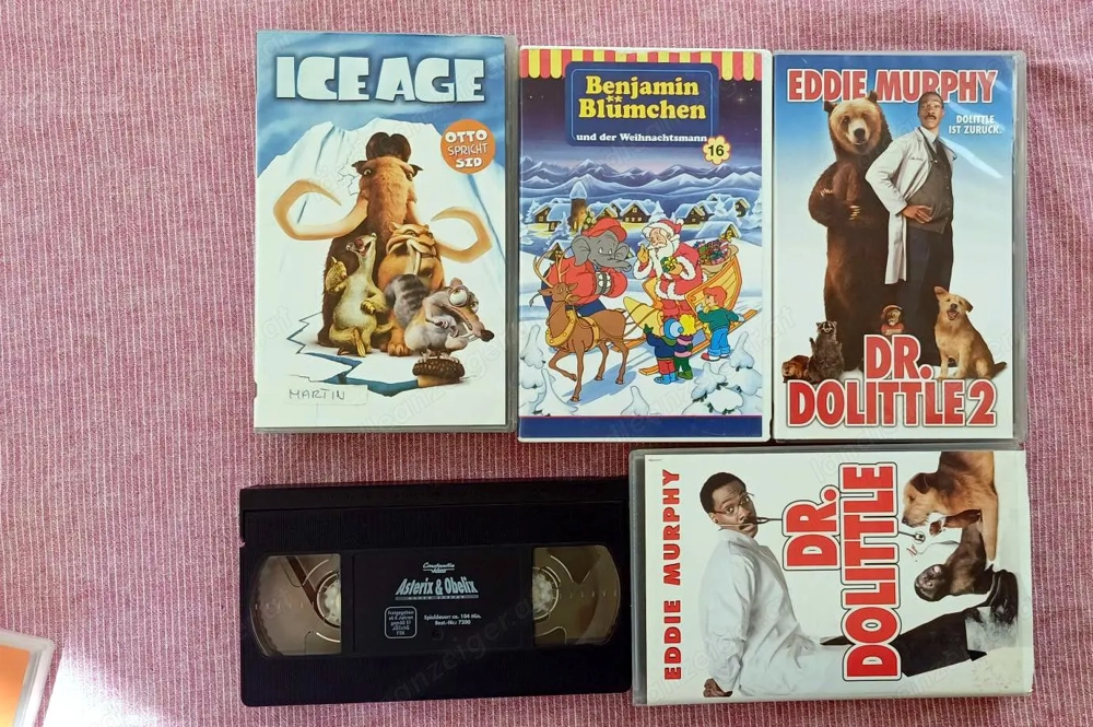 Kinder VHS Kassetten