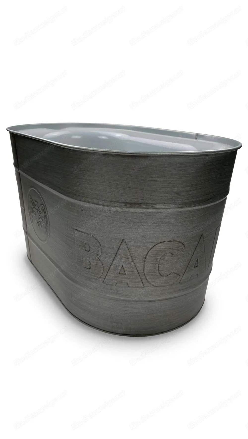 Bacardi Rum Kühler Magnum Metall mit Einsatz *NEU*