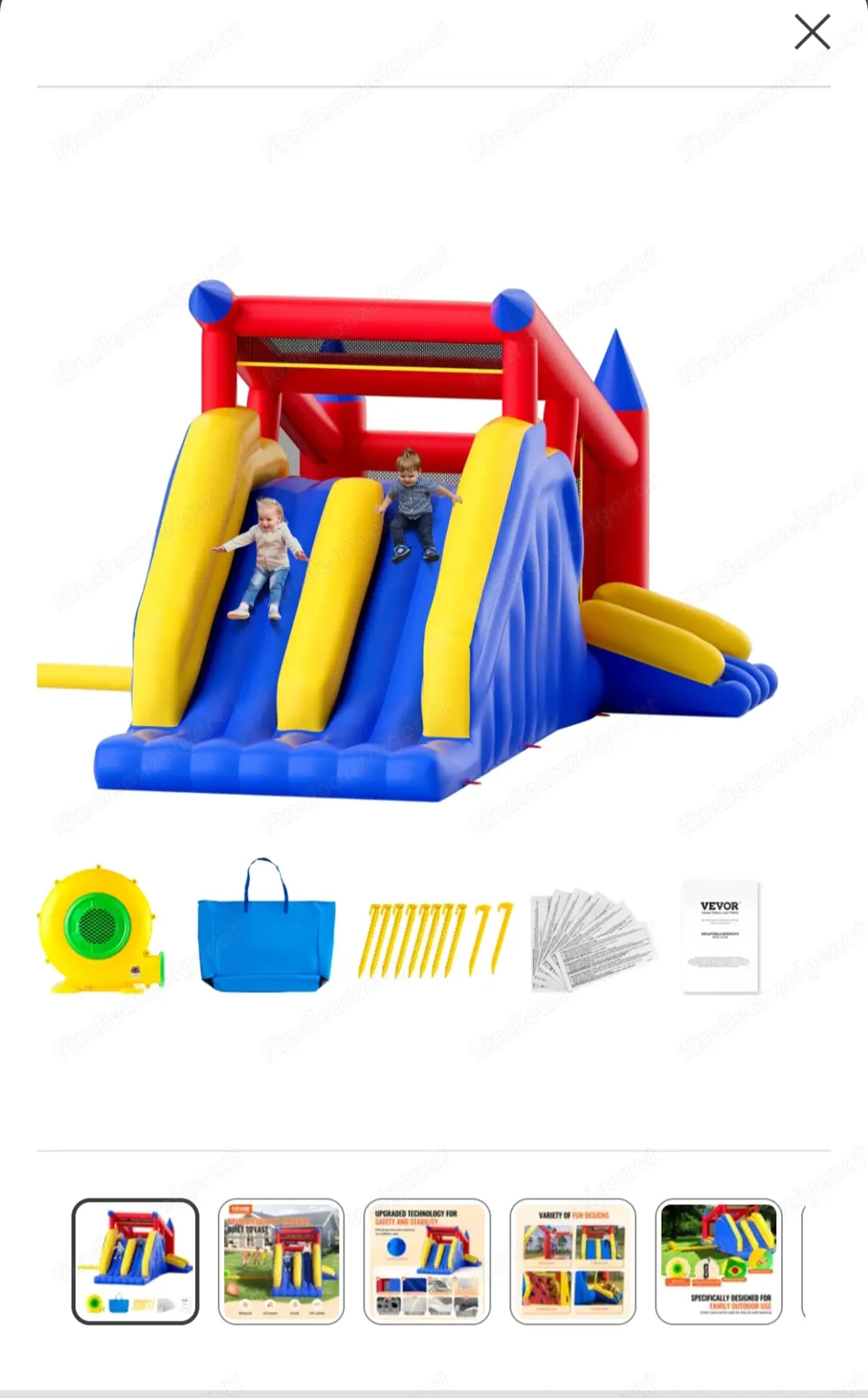 Hüpfburg zum Verleih 