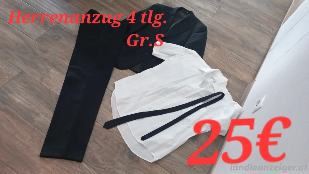 Herrenanzug 4tlg 