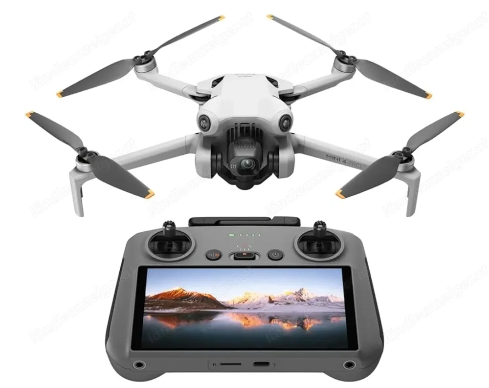 DJI Mini 4 Pro  4K Drohne mit RC2 Fernsteuerung