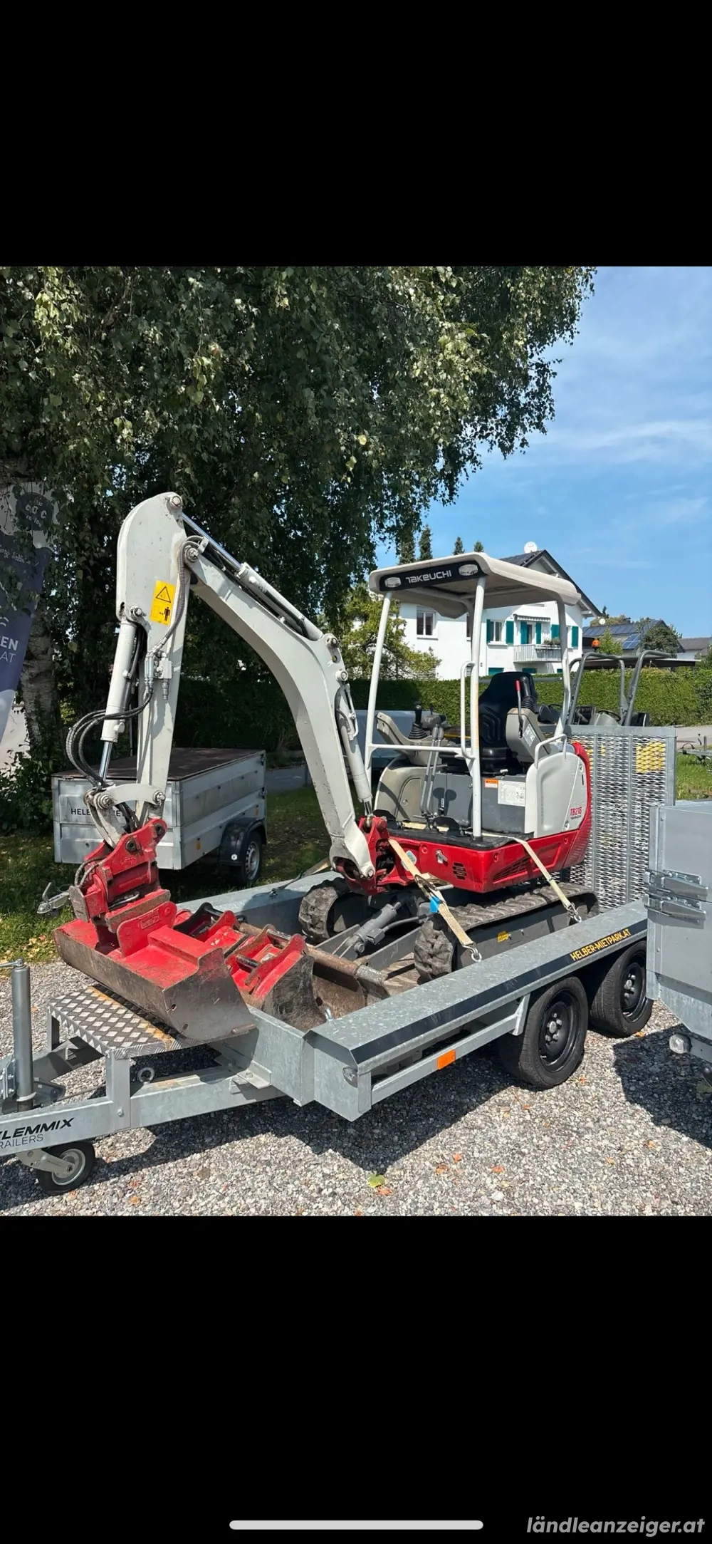 Bagger Minibagger Takeuchi TB216 