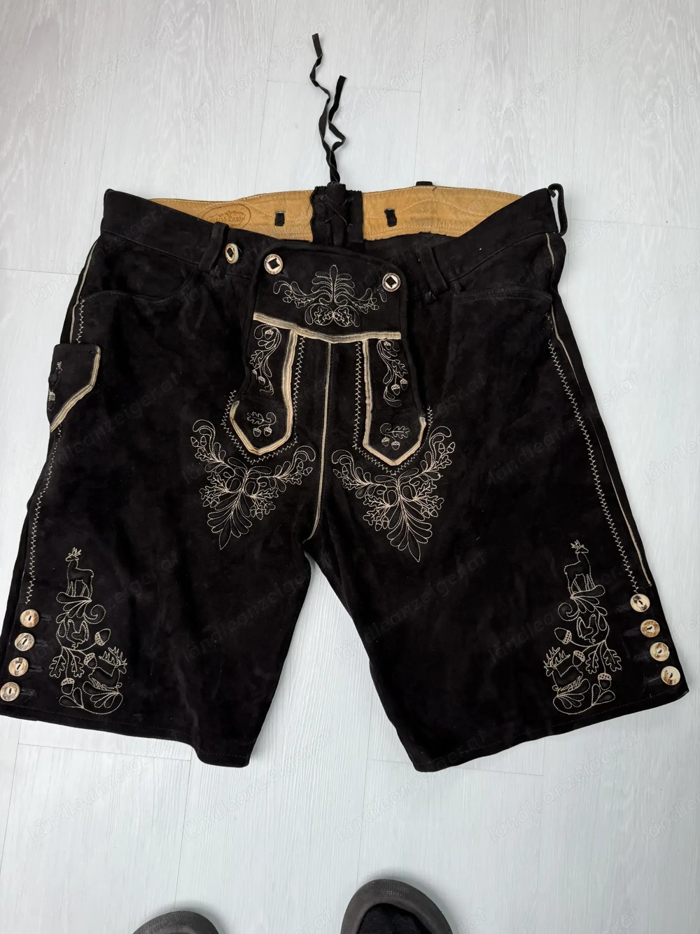 Lederhose wie NEU, Gr. 62