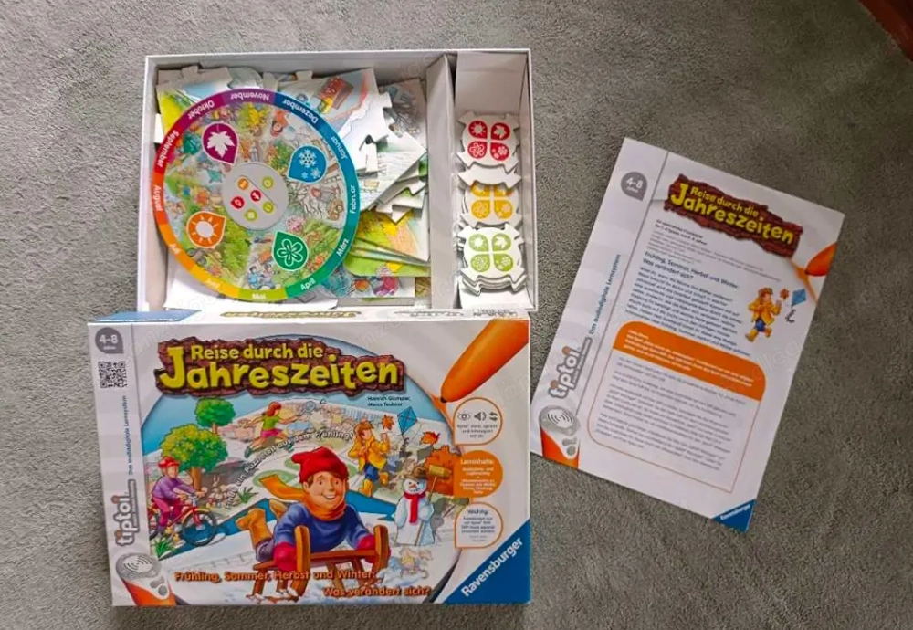 Tiptoi Spiel Reise durch die Jahreszeiten