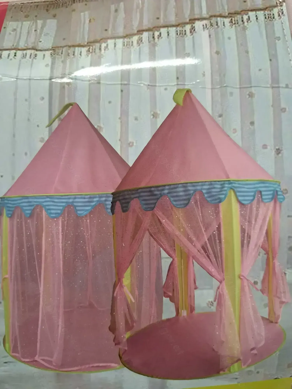 Mädchenschloss mit Beleuchtung