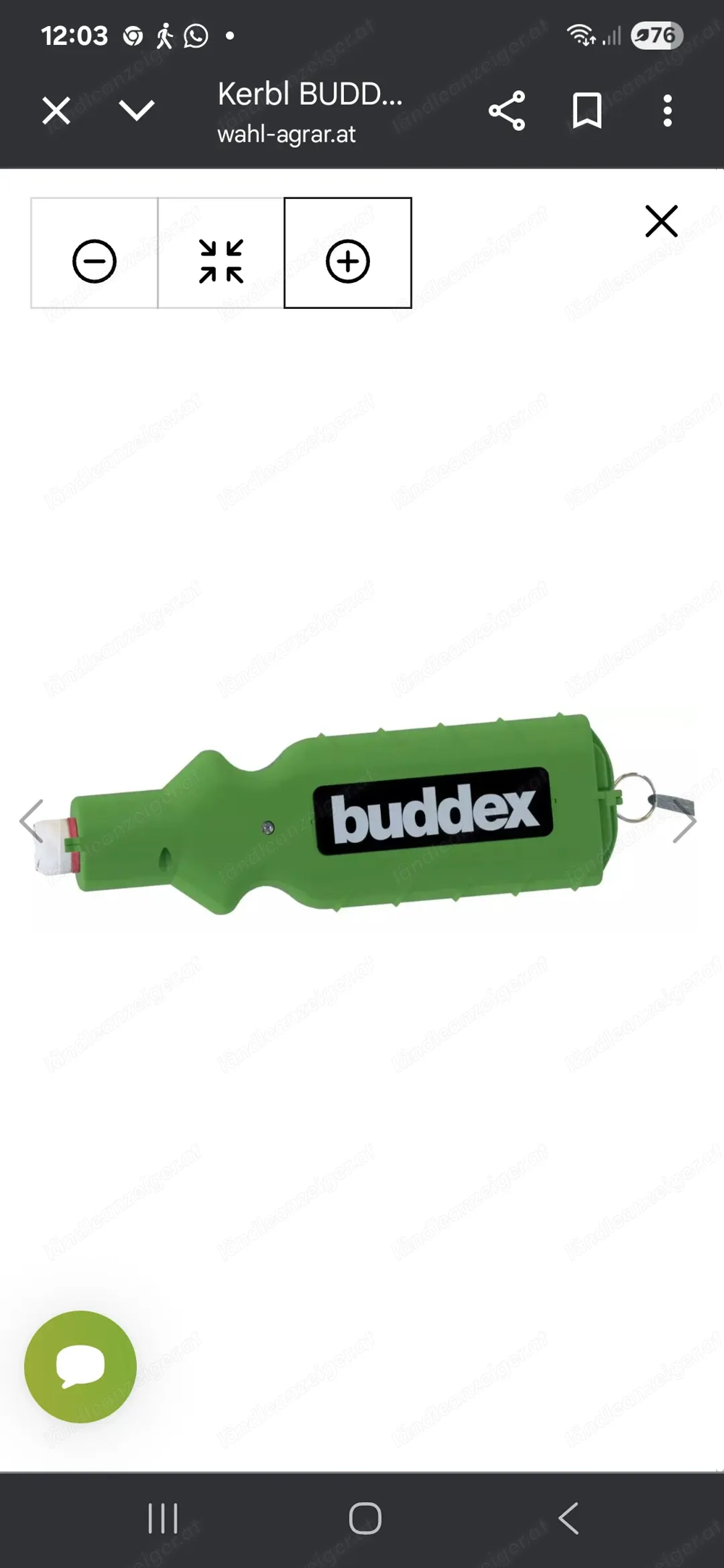 Kerbl Enthorner Akku