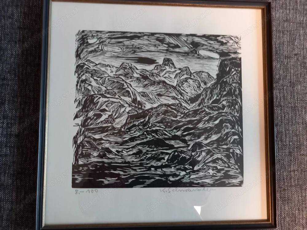 Holzschnitt v. Karl Schwärzler