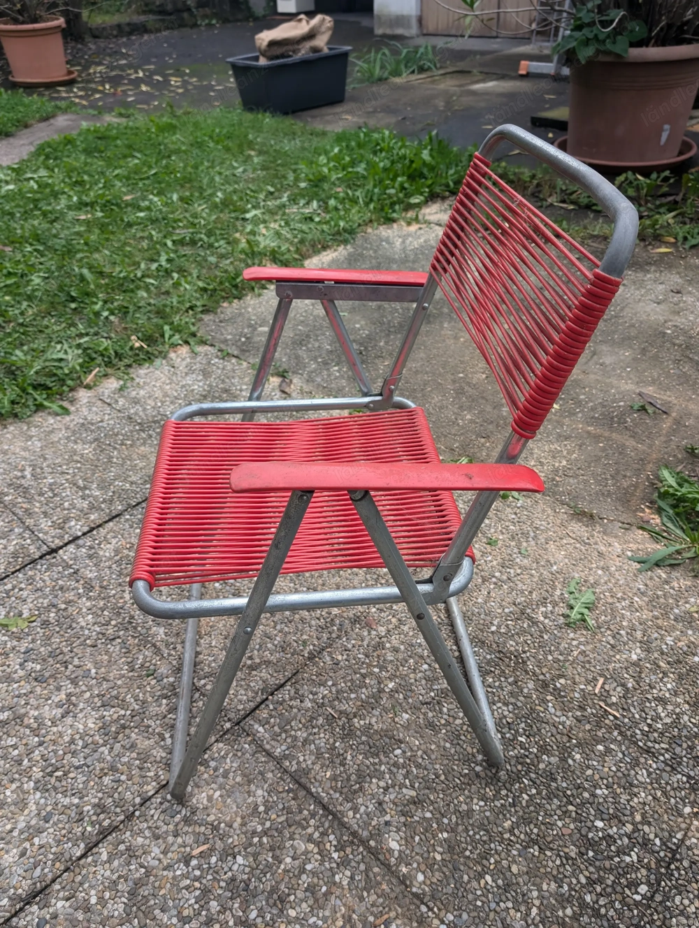 Vintage-Gartenstühle