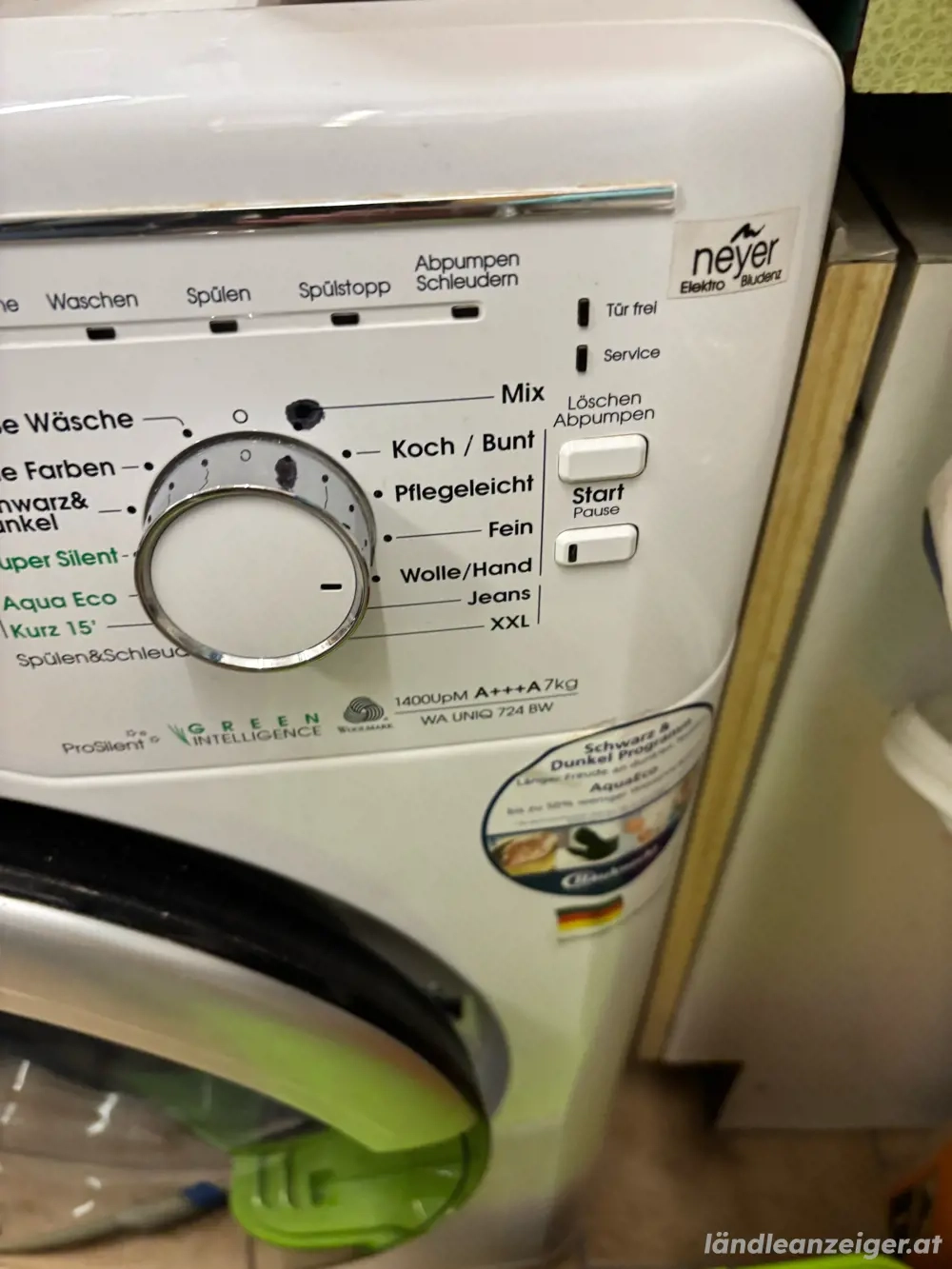 waschmaschine 7kg bauknecht