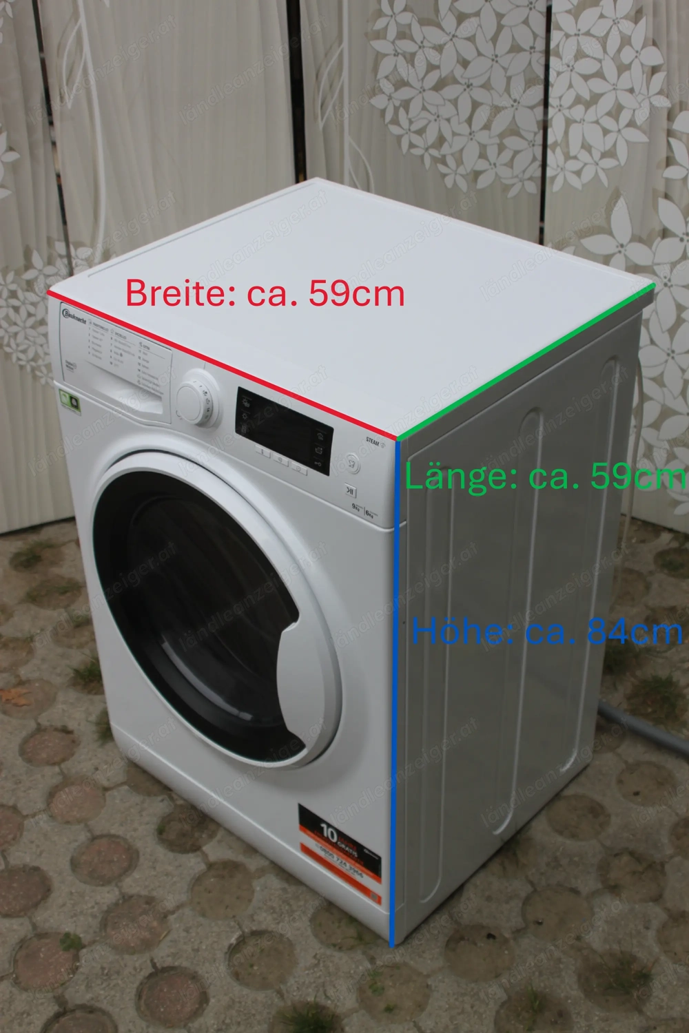 Waschmaschiene + integrierter Trockner