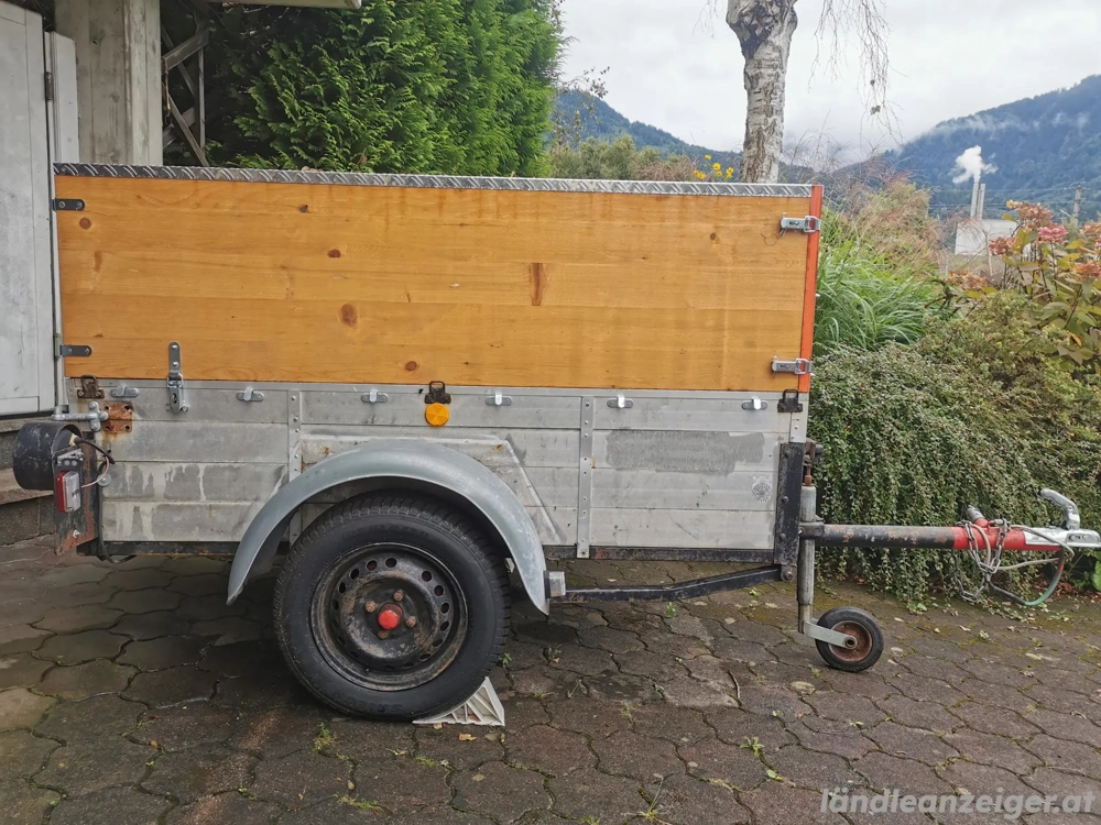 Autoanhänger ungebremst 