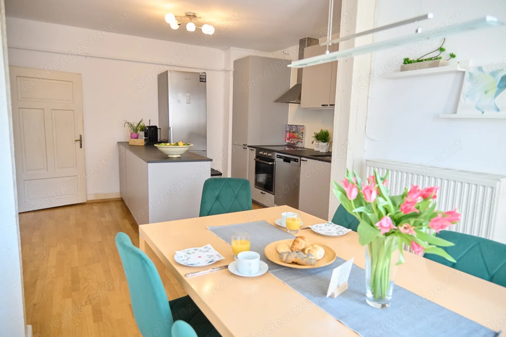 Wohnen auf Zeit im Herzen von Bregenz - Vollmöblierte 100qm Wohnung zu vermieten