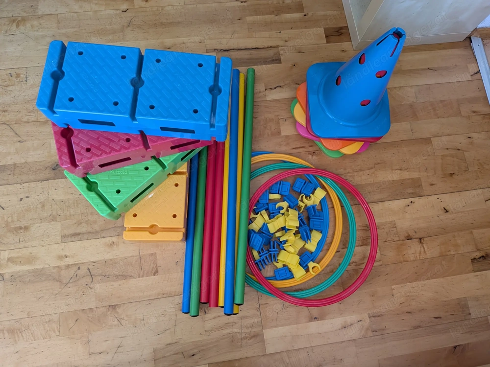 Betzold Motorik-Bewegungs-Set - Outdoor & Indoor Spass