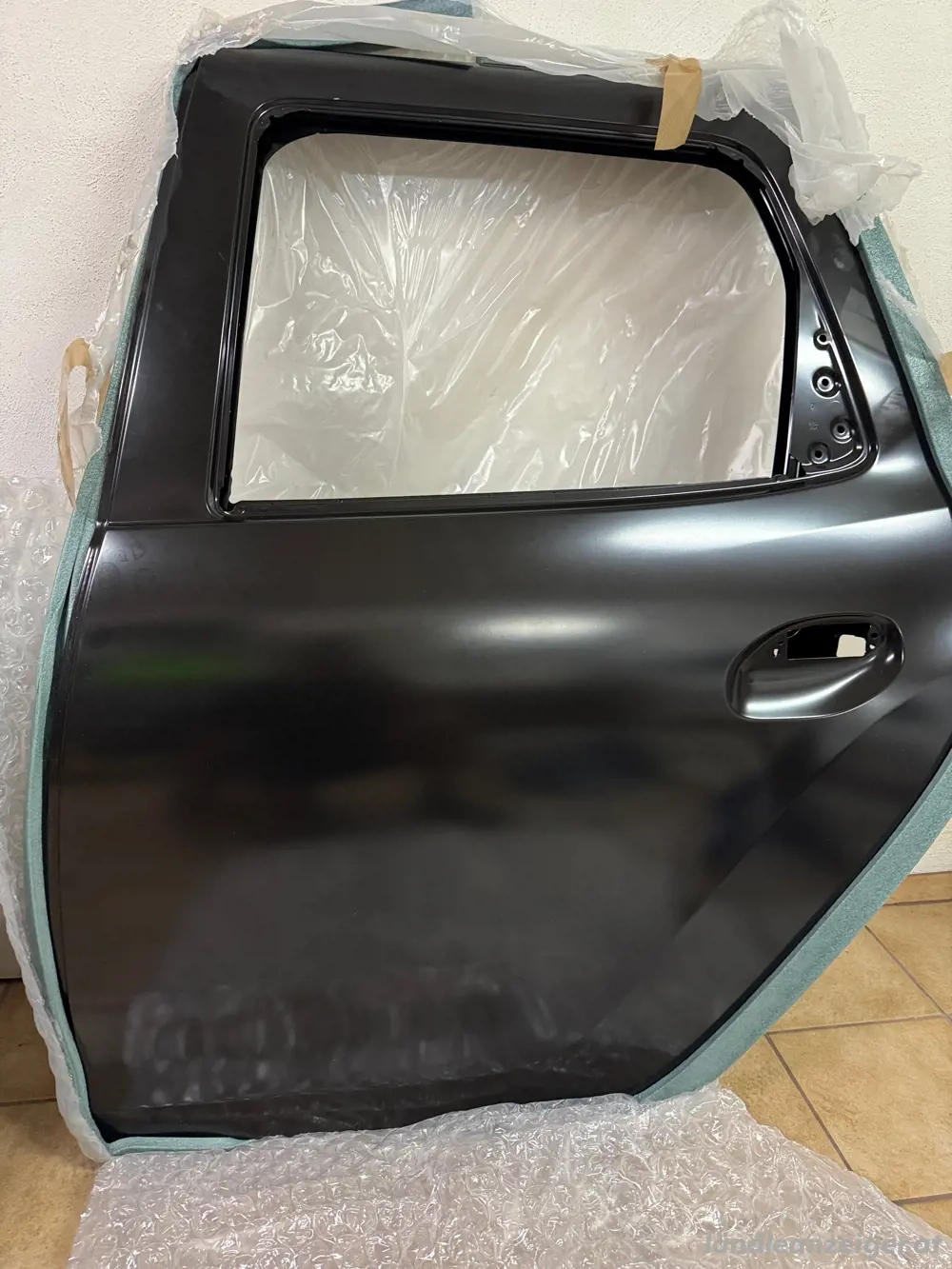 Original Tür + Folie