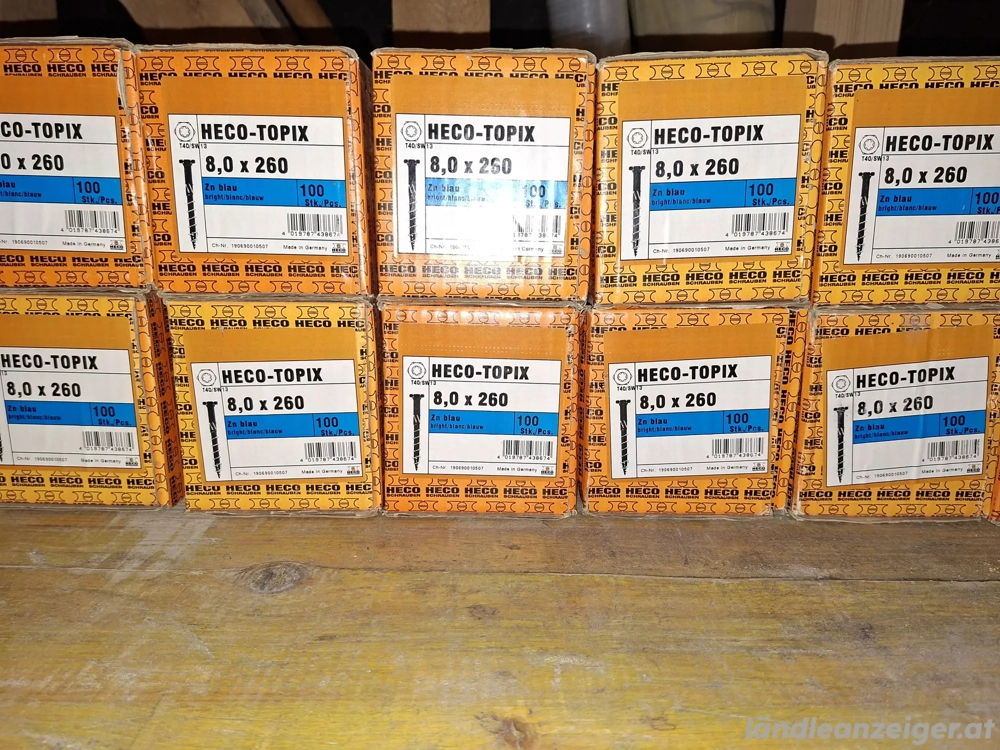 Heco Tobix Kombi Holzbauschrauben 