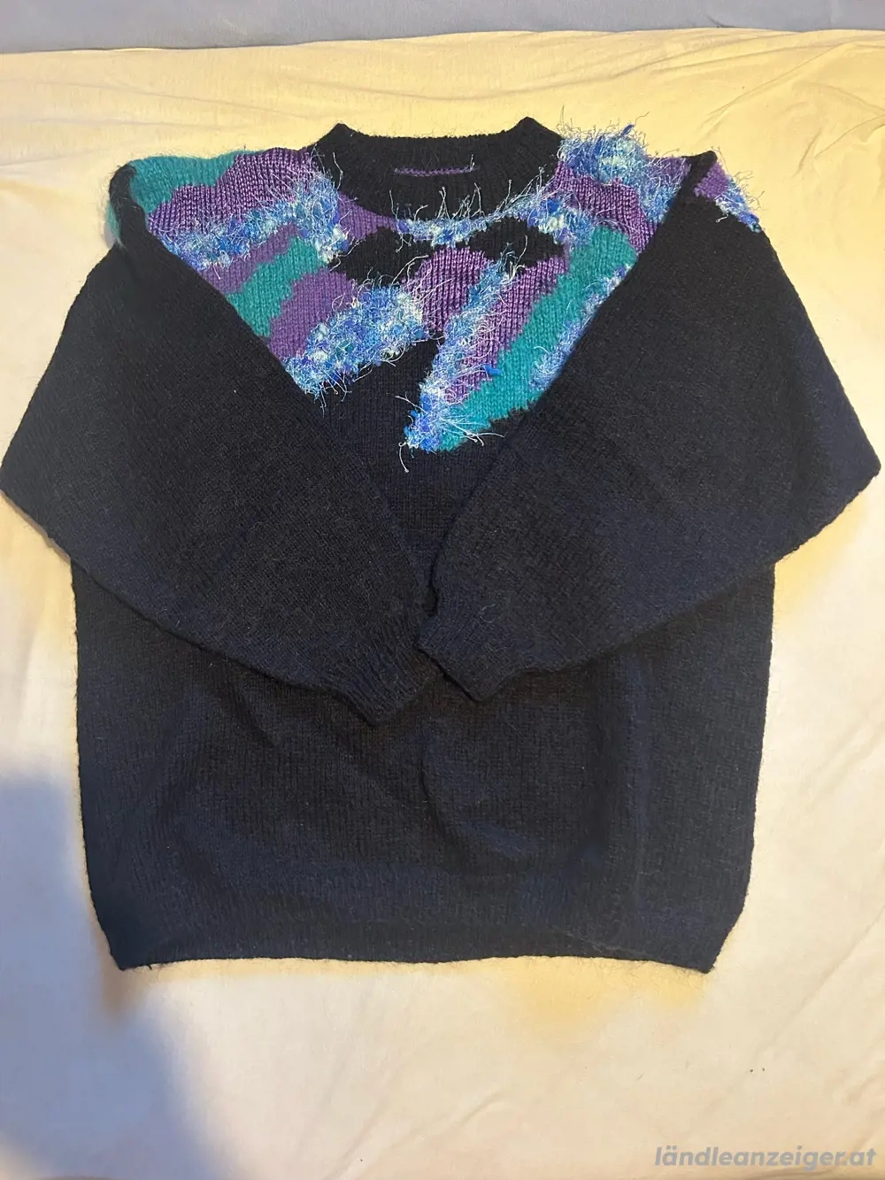 Handarbeit: Strickpullover, Damen Gr. 40