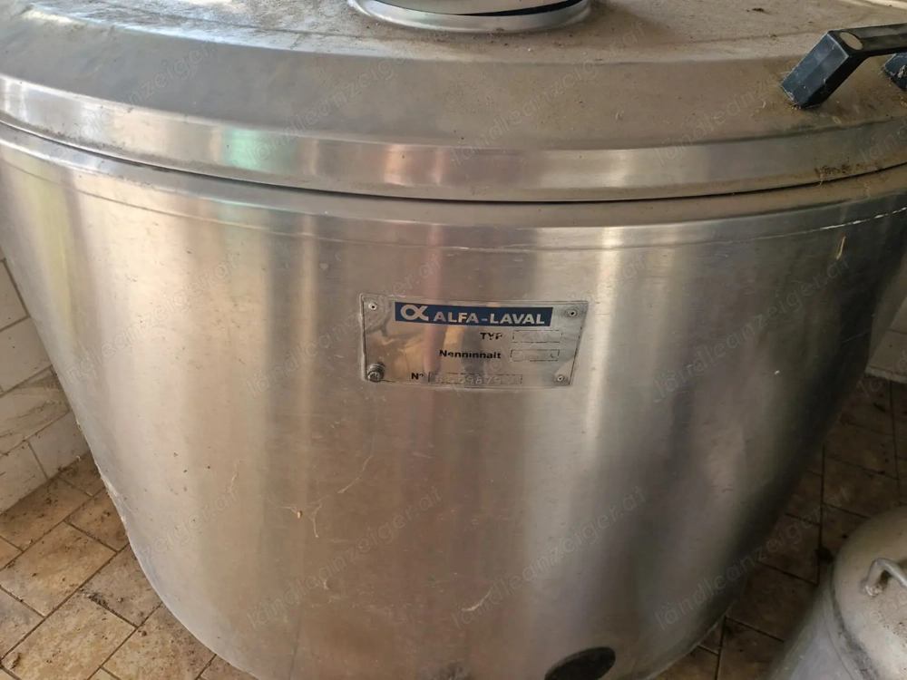 Verkaufe Milchtank mit Kühlung