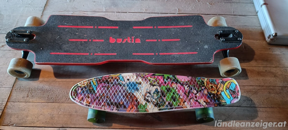 Longboard und Pennyboard