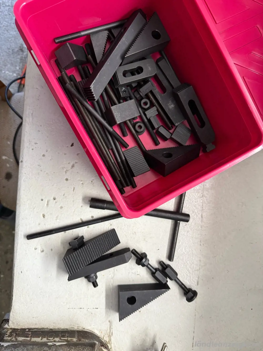 Spannpratzen-Set   Niederzugspann-Set für Fräsmaschine