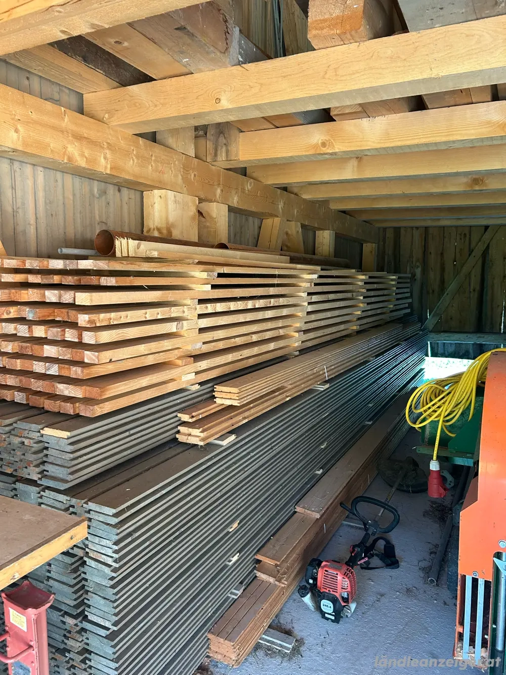 Holz Fassade, Täfer, Wechselfalz inkl. Holz Unterkonstruktion