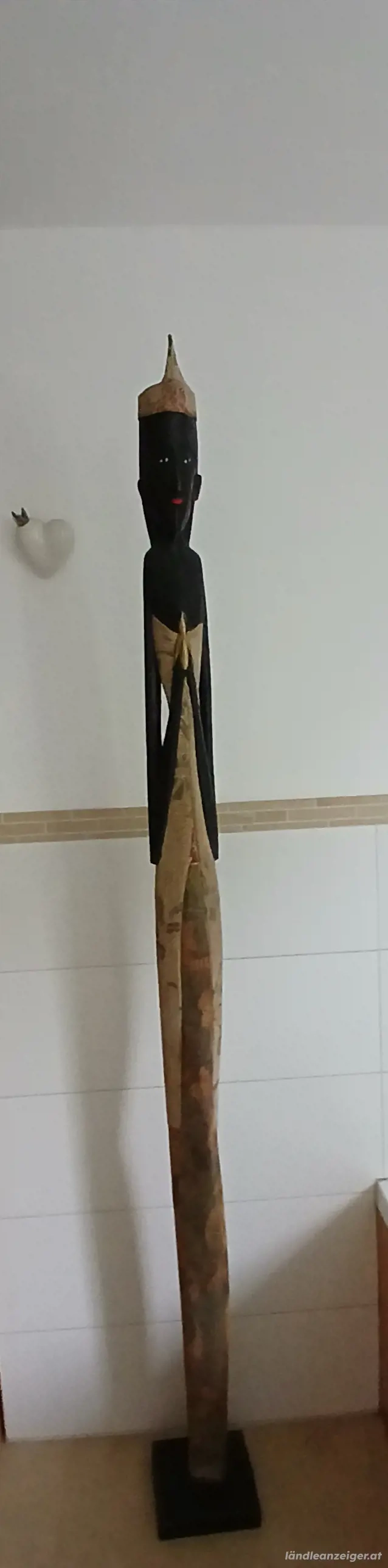 Holzfigur groß 