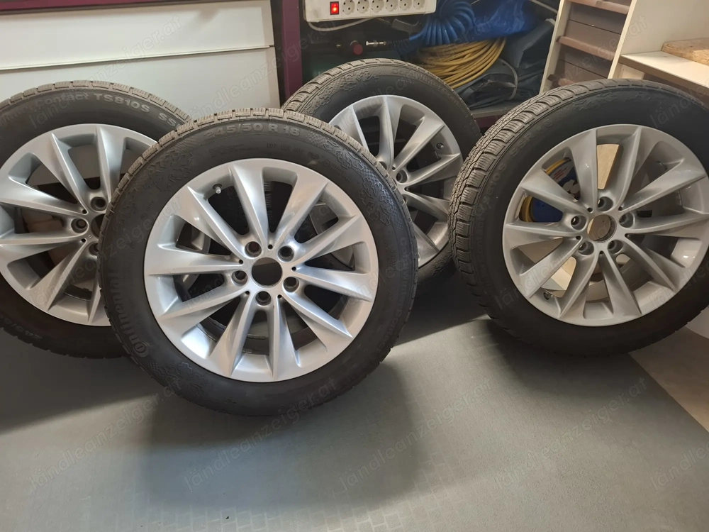 Original Winterkomplatträder 18 Zoll BMW X3 und X4