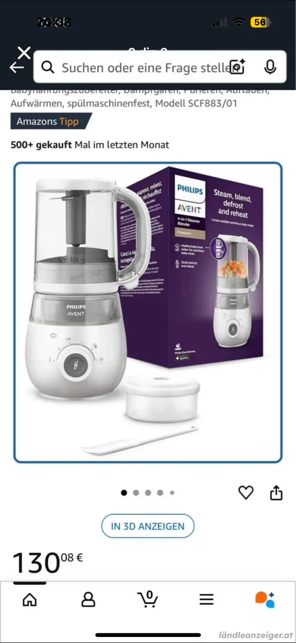 babynahrungszubereiter von Philips