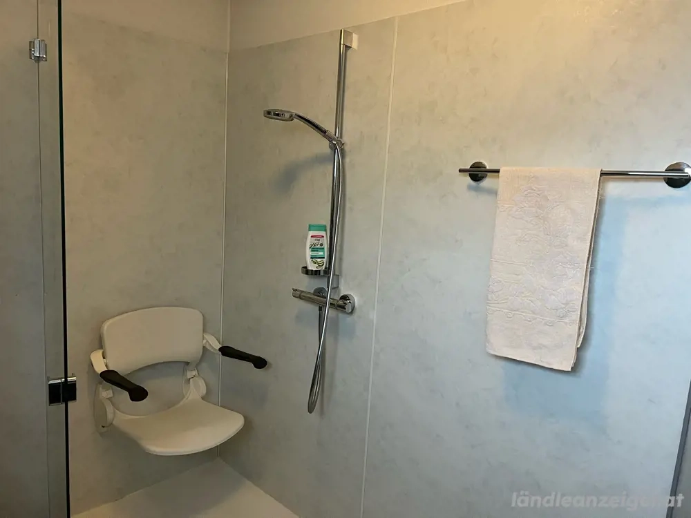 Dusche inkl. Armaturen und Glasverbau