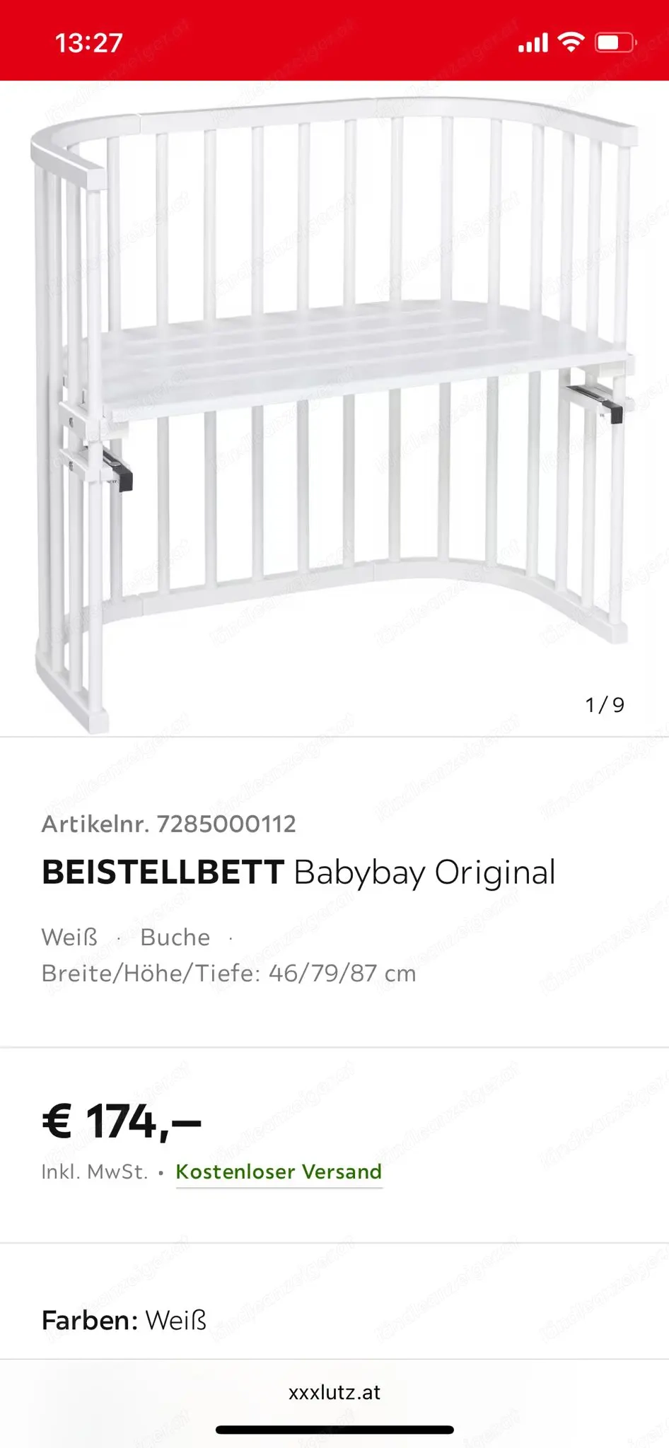 Baby Beistellbett