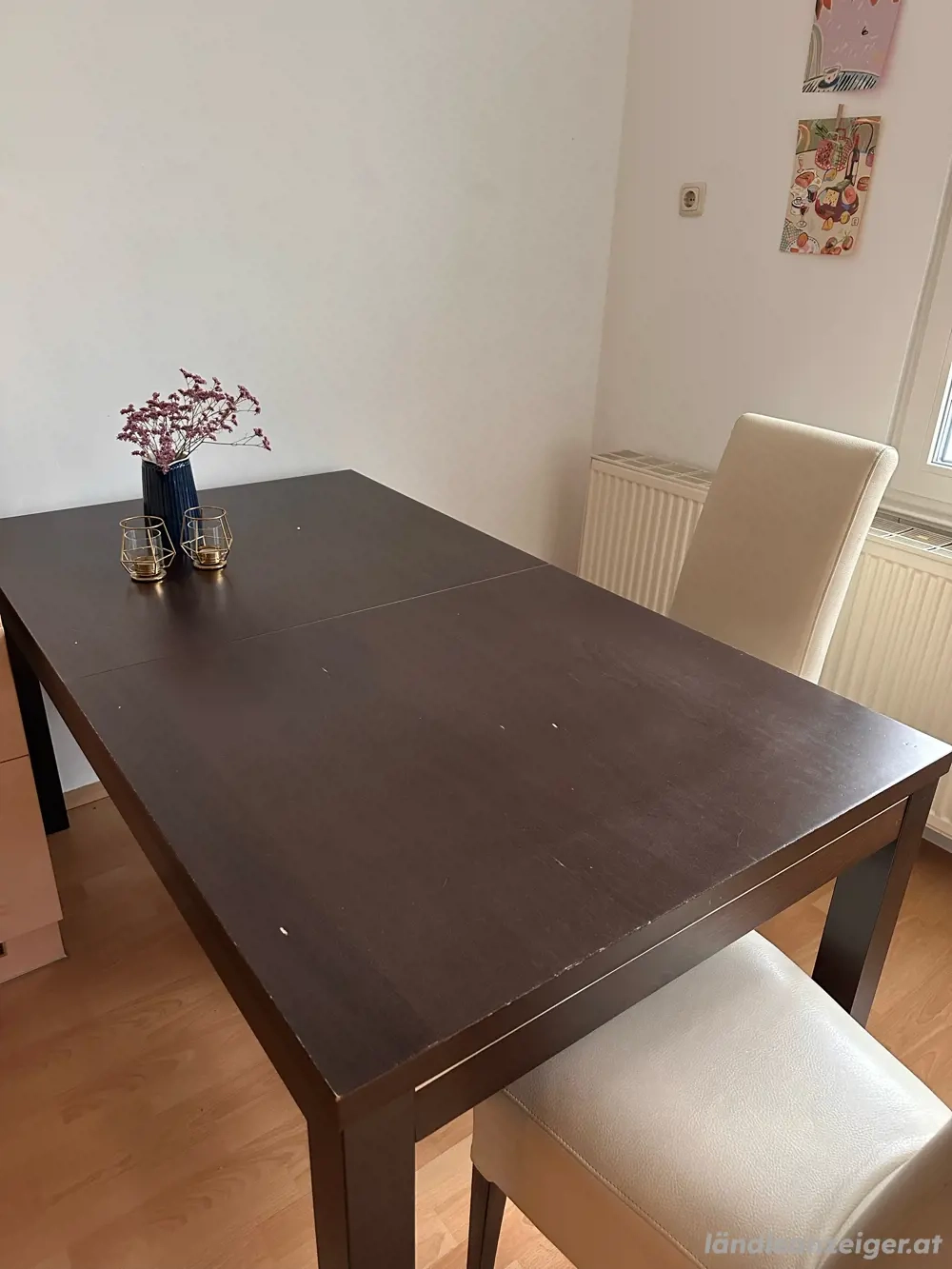 Esstisch mit Stühlen zu verschenken